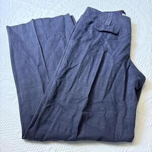 Nanette Lepore Women's Navy and Blue Size 10 Trousers